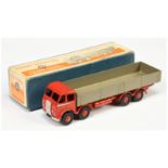 Dinky Toys 501 Foden (type 1) 8-wheel Diesel Wagon - Red cab, chassis and  rigid hubs, fawn back,...