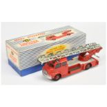 Dinky Toys 956 Turntable Fire Engine - Red including plastic hubs, silver trim and platform, chro...