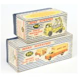 Dinky Toys Empty boxes A pair (1) 930 Bedford Pallet Jekta Van "Dinky Toys" and (2) 966 Marrel Mu...