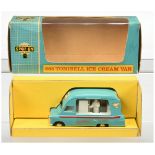 Triang Spot On 265 "Tonibell" Ice Cream Van - Drab blue body with red trim, white interior with i...