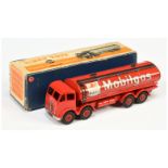 Dinky Toys 504 Foden (type 2) Tanker "Mobilgas"  - Red including supertoy hubs with black tyres, ...