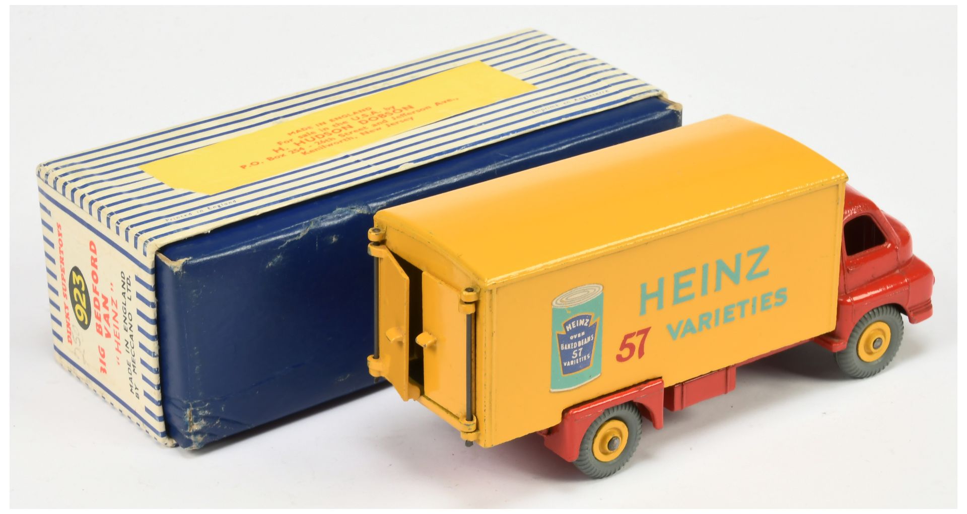 Dinky Toys 923 Big Bedford Van "Heinz 57 Varieties"  - Red cab and chassis, yellow back and super... - Bild 2 aus 3