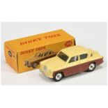 Dinky Toys 168 Singer Gazelle Saloon - Two-Tone, Cream and brown, silver trim and chrome spun hubs 