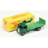 Dinky Toys 433 Guy (type 1) Flat Truck With Tailboard - Two-Tone green, supertoy hubs, silver tri...