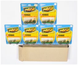 Corgi Toys Juniors Trade Pack 32 Lotus Europa To Include 6 Pieces - Green body, bright yellow pla...