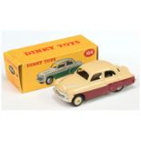 Dinky Toys 164 Vauxhall Cresta Saloon - Two-Tone Maroon, light beige including rigid hubs, silver...