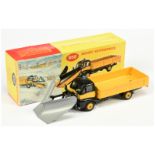 Dinky Toys 958 Guy Warrior With Snow Plough - Black and yellow including supertoy hubs, solid mid...