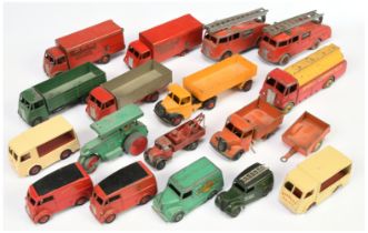 Dinky Toys  Unboxed Group  To Include - Guy Van "Slumberland", 2 X Morris Commercial Van "Royal M...