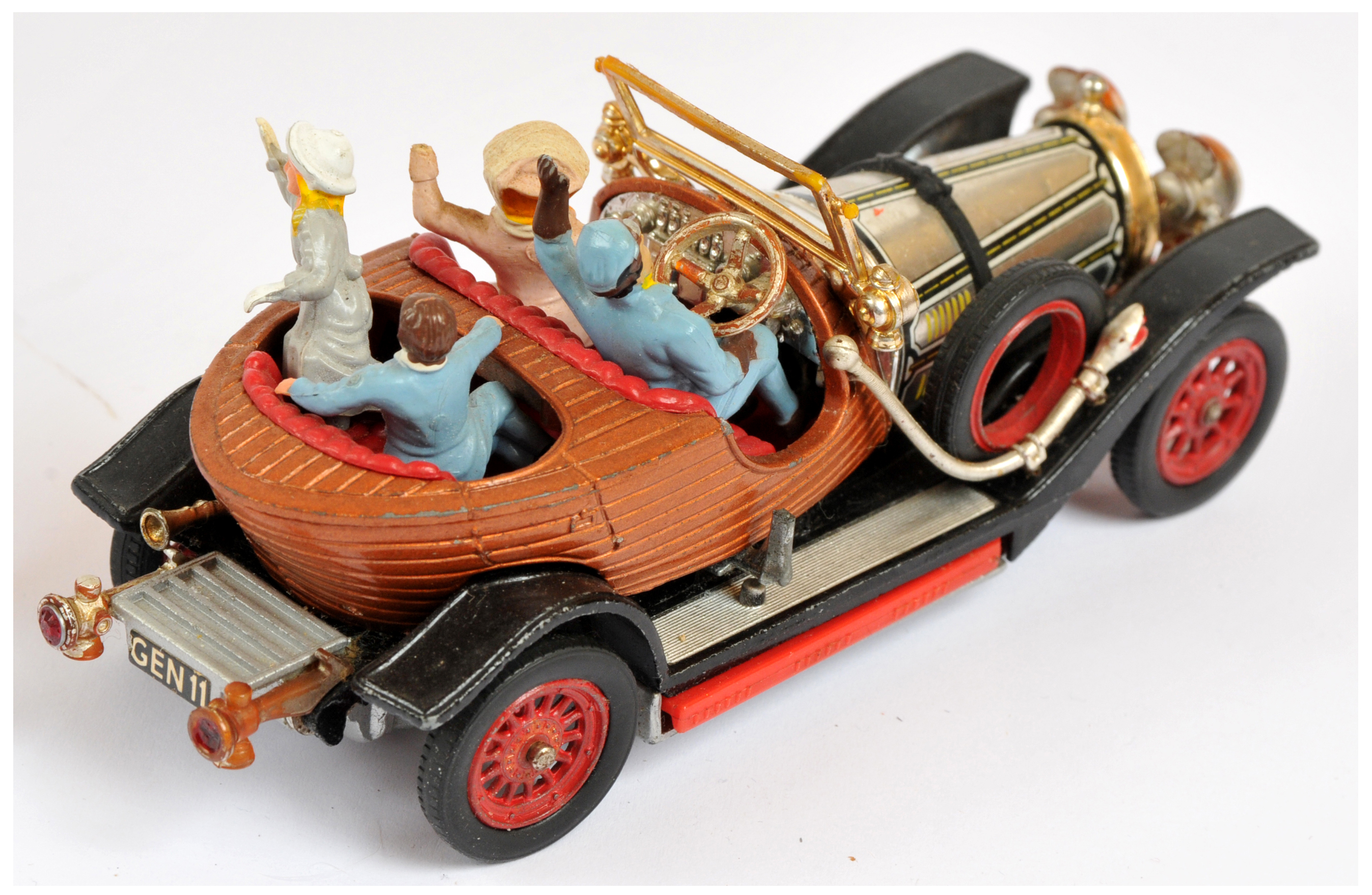 Corgi Toys 266 "Chitty Chitty bang Bang" - with 4 X figures - Fair in a later "25th Anniversary" ... - Image 4 of 4