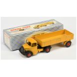 Dinky Toys 921 (521) Bedford Articulated Lorry - Yellow, black, red rigid and supertoy hubs with ...