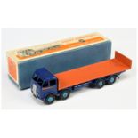 Dinky Toys 503 Foden (type 1) Flat Truck With Tailboard - Blue cab and Chassis, orange back,and f...