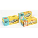 Corgi Toys Empty boxes  - (1) 223 Chevrolet Impala "State Patrol"  (2) 245 Buick Rivera  and (3) ...