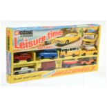 Corgi Toys Juniors 3005 "Leisure-Time" Gift Set To Include - 8 X pieces Ford Transit Mini Bus, Vo...