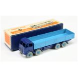 Dinky Toys 501 Foden (type 2) 8-wheel Diesel Wagon - Two-Tone blue, supertoy hubs with grey tyres...