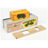 Dinky Toys Empty boxes A pair Of military (1) 626 "Ambulance" - Yellow and red carded box - Good ...