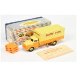 Dinky Toys 930 Bedford Pallet Jekta "Dinky Toys" Delivery Van - Two-Tone yellow, rigid hubs with ...