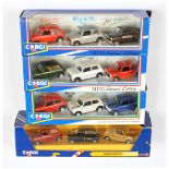 Corgi 3-Piece Mini Sets group Of 4 To include (1)94171 "The Italian Job" , (2) 97315 Specials edi...