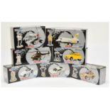 Corgi "James Bond 007 Collection" Set Of 7 To Include - 04201 Aston Martin DB5 - Gold, 65401 "Moo...