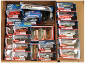 Corgi "James Bond" A Group Of 25 To Include - TY07101 AMC Hornet, TY02501 Sunbeam Alpine, TY04510...