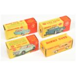 Dinky Toys Empty boxes A Group - (1) 135 Triumph 2000 Saloon, (2) 140 Morris 1100, (3) 142 jaguar...