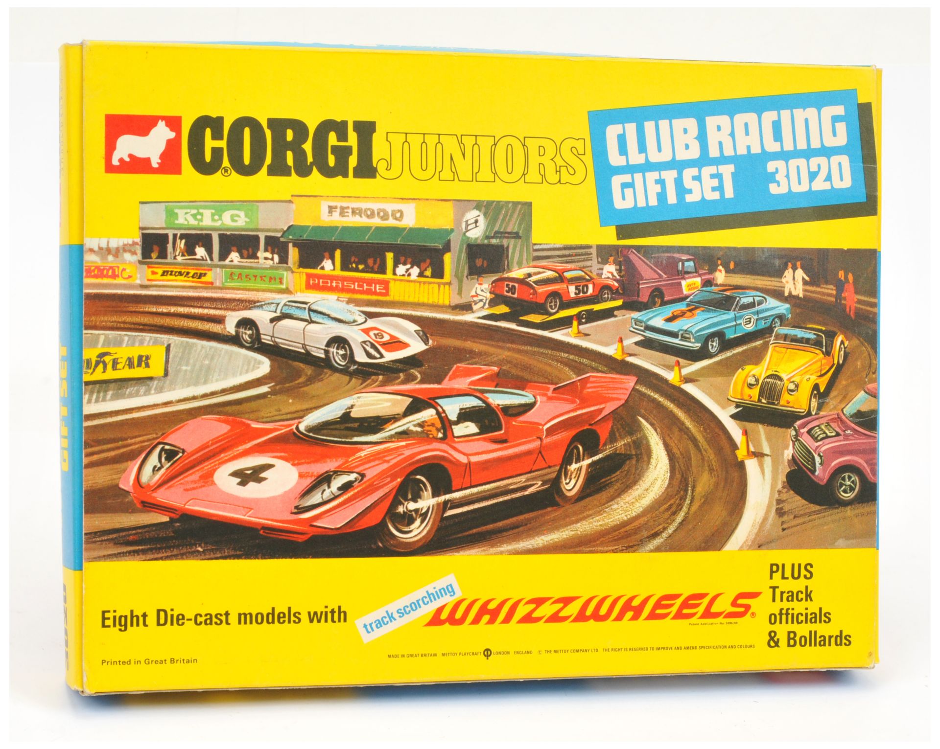 Corgi Toys Juniors 3020 "Club Racing" Gift Set To Include 7 Pieces- Ford Capri, Land Rover Wrecke... - Bild 2 aus 2