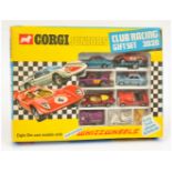Corgi Toys Juniors 3020 "Club Racing" Gift Set To Include 7 Pieces- Ford Capri, Land Rover Wrecke...