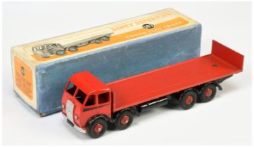 Dinky Toys 503 Foden (type 1) Flat Truck With Tailboard - Red Cab, back and rigid hubs with herri...