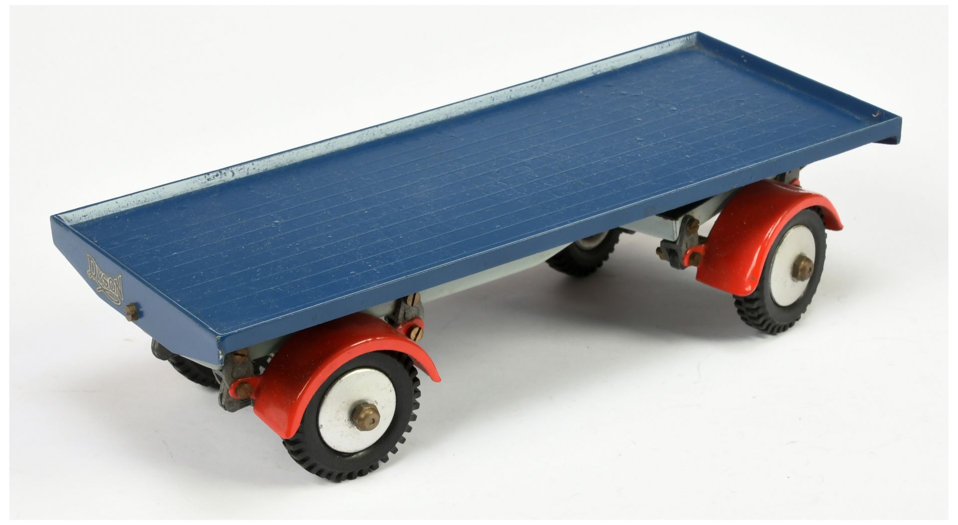 Shackleton Model Dyson Trailer - Blue, red mudguards, pale grey chassis and metal draw bar - Good... - Bild 2 aus 2