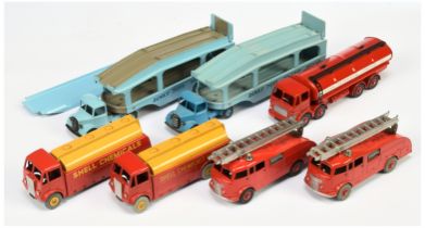 Dinky Toys  Unboxed Group  To Include AEC Monarch Thompson Tanker "Shell Chemicals" another but w...