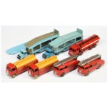 Dinky Toys  Unboxed Group  To Include AEC Monarch Thompson Tanker "Shell Chemicals" another but w...