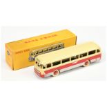 French Dinky Toys 29F Autocar Chausson - Two-Tone cream and red including convex hubs with white ...
