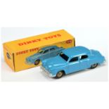 Dinky Toys 172 Studebaker Land Cruiser - Mid-blue body, silver trim and fawn rigid hubs - Excelle...