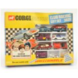 Corgi Toys Juniors 3020 "Club Racing" Gift Set To Include 7 Pieces- Ford Capri, Land Rover Wrecke...