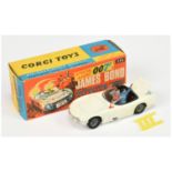 Corgi Toys 336 "James Bond" Toyota 2000GT Taken From The film "You Only Live Twice" - White body,...