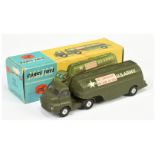 Corgi Toys 1134 Bedford Type S Articulated Military Tanker "US ARMY" - Drab Green Cab, tanker, fi...