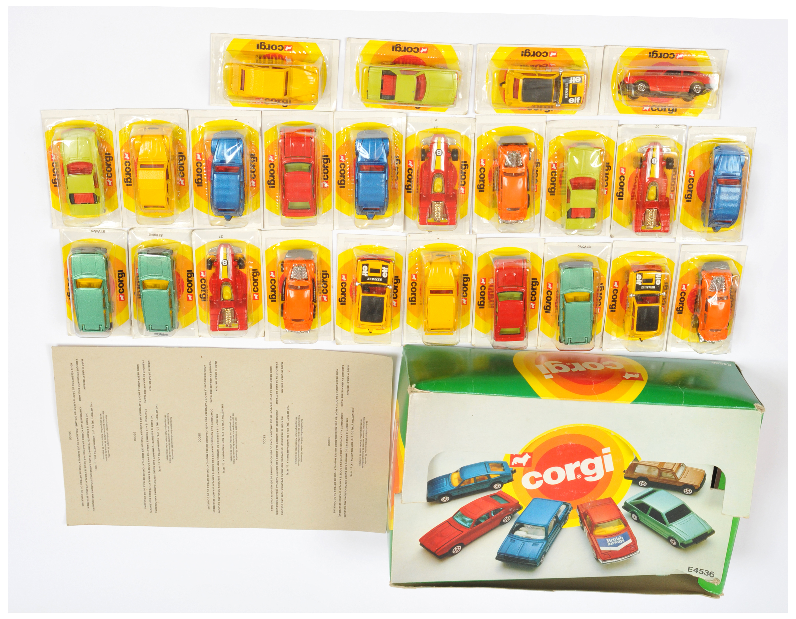 Corgi Toys Juniors E4536 Shop Counter Trade Box Containing 24 Pieces To Include - Fiat X1/19, - L... - Bild 4 aus 4