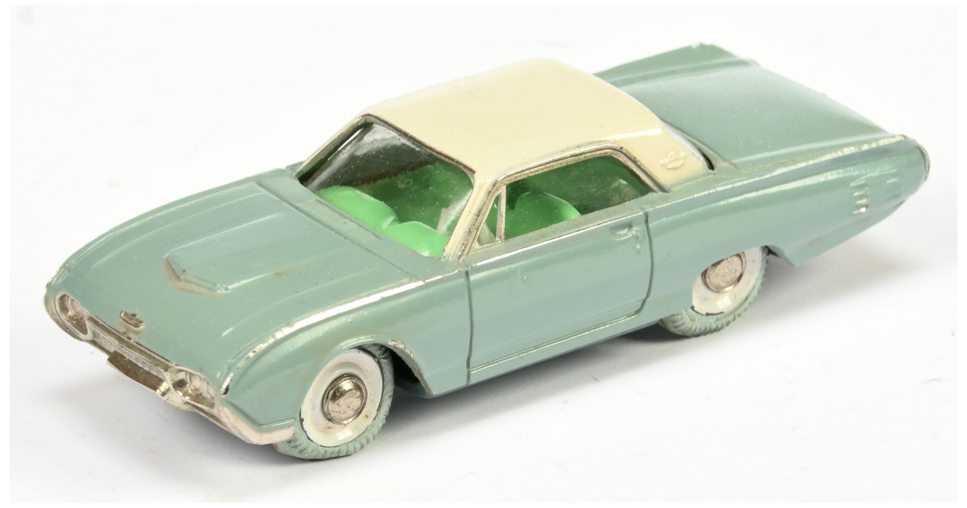 Cherryca Phenix  15 Ford Thunderbird - Grey body, off white hood, green interior, chrome trim and...