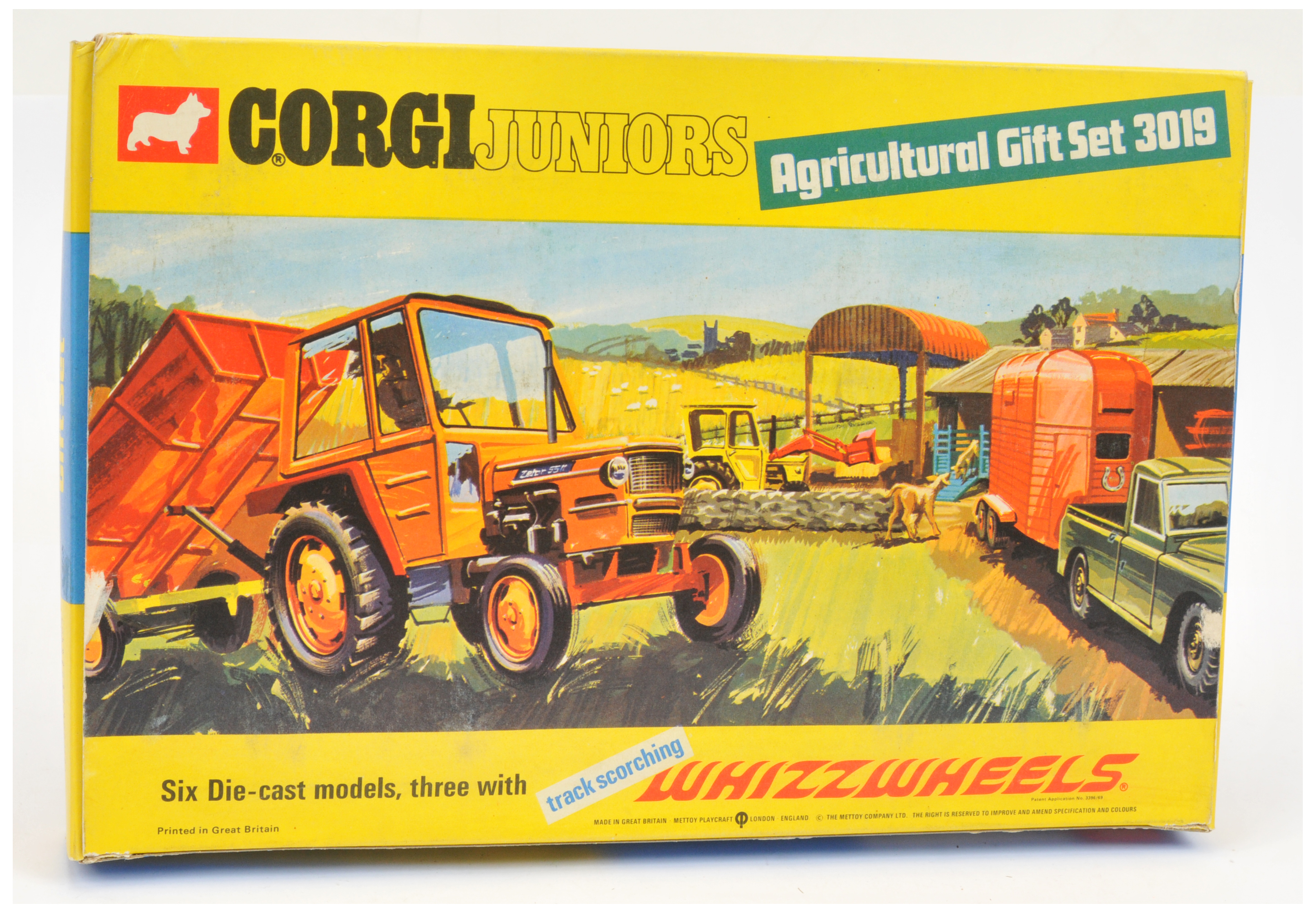 Corgi Toys Juniors 3019 "Agricultural" Gift Set To Include - Land Rover With pony Trailer and Pon... - Image 2 of 2