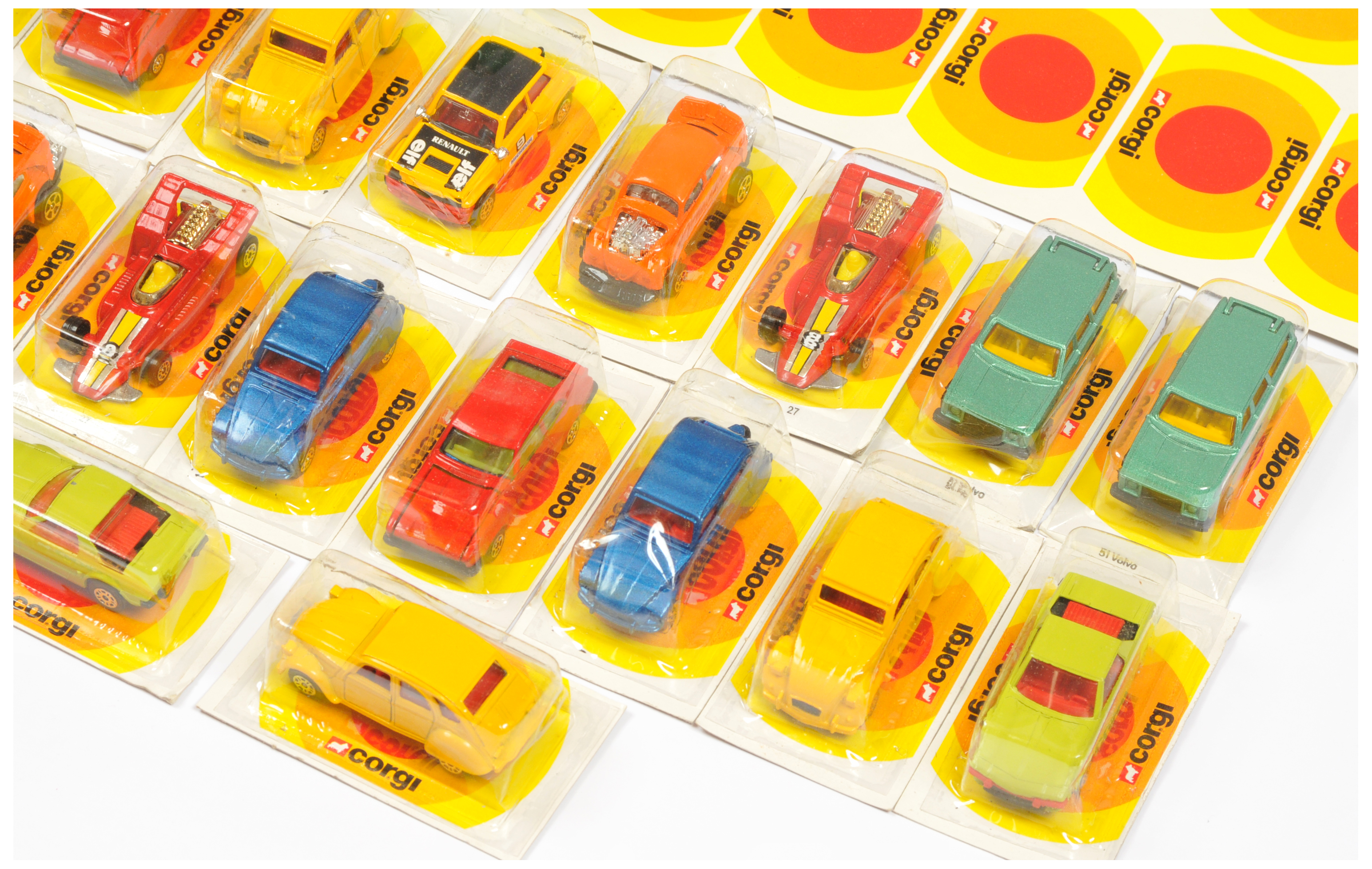Corgi Toys Juniors E4536 Shop Counter Trade Box Containing 24 Pieces To Include - Fiat X1/19, - L... - Bild 2 aus 4