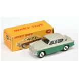 Dinky Toys 168 Singer Gazelle Saloon - Two-Tone Grey and green, silver trim and chrome spun hubs 