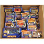 Corgi "Batman" Group Of 22 To include - Two-face car, Redbird, 1970's Batmobile, plus others incl...