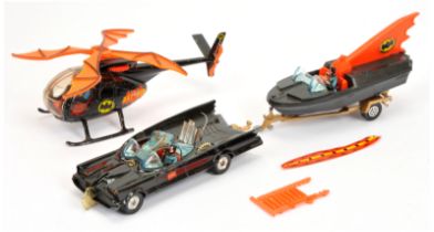 Corgi Toys GS40 "Batman" Unboxed Gift Set To Include - Batmobile - Black, with blue windows, Batc...