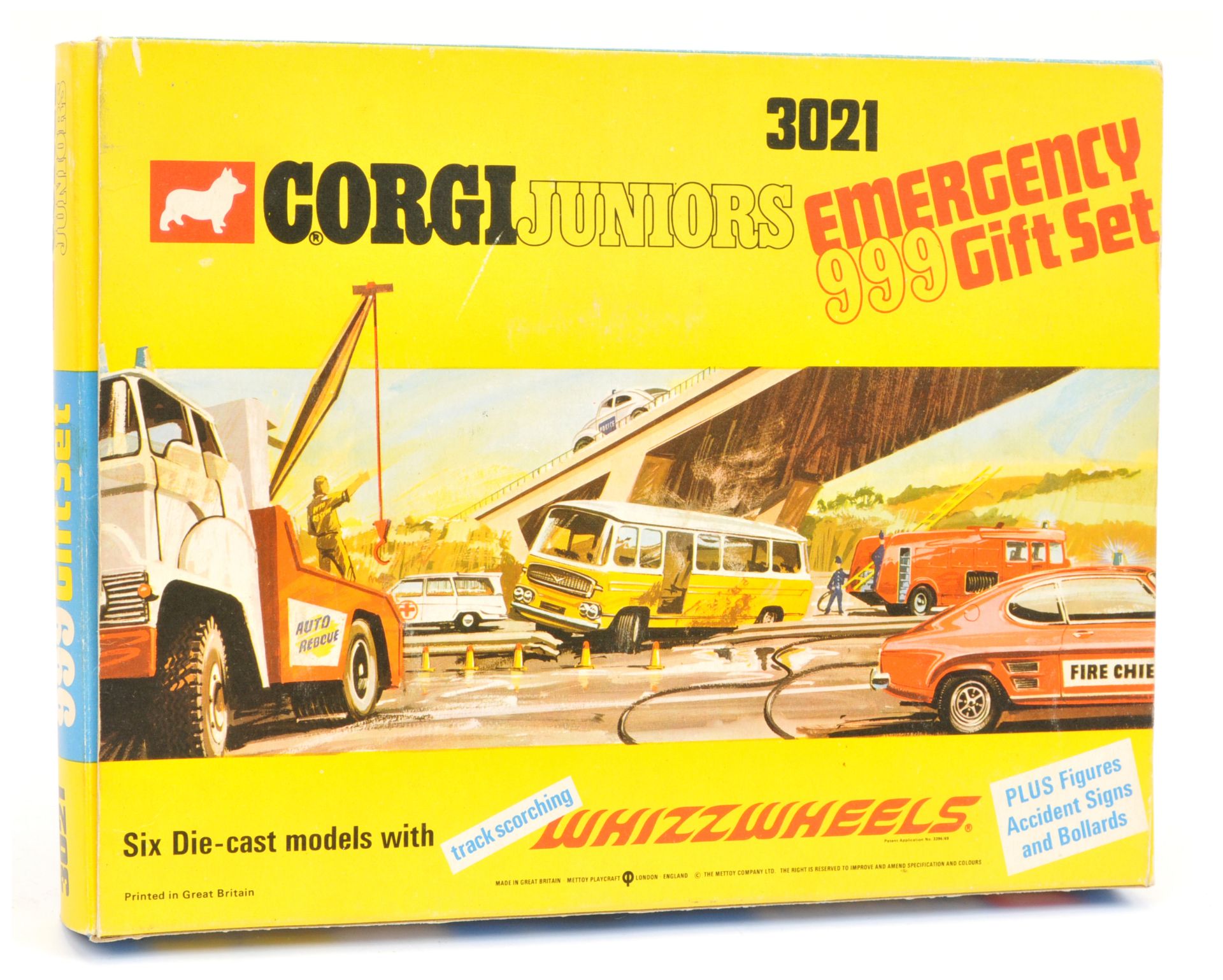 Corgi Toys Juniors 3021 "Emergency 999" Gift Set To Include 6 Pieces - Ford Holmes Wrecker, Ford ... - Image 2 of 2