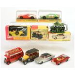 Dinky Toys Group Of To Include - 601 Military Austin Para Moke, 169 Ford Corsair Saloon, 189 Lamb...