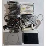Vintage/Retro Gaming. PlayStation & Nintendo, an unboxed group