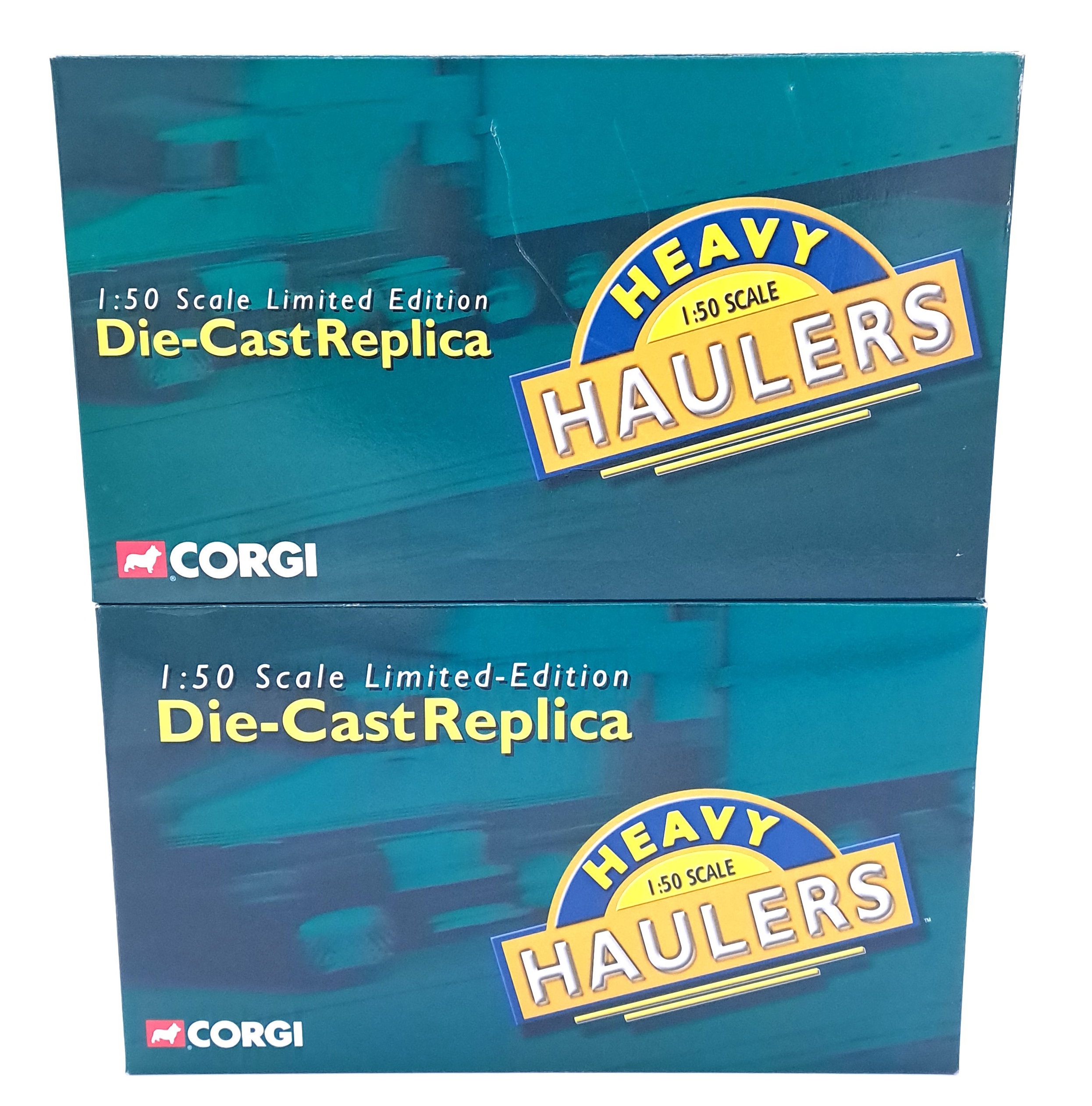 Corgi "Heavy Hauliers" series, a boxed 1:50 scale pair