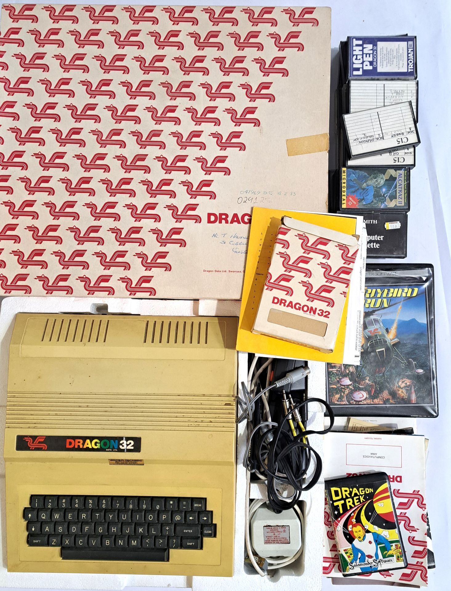 Vintage/Retro Gaming. A boxed Dragon 32 Home Computer System