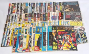 Large Quantity of Marvel Star Wars Return of the Jedi Weekly UK Comics, includes First & Last Issues