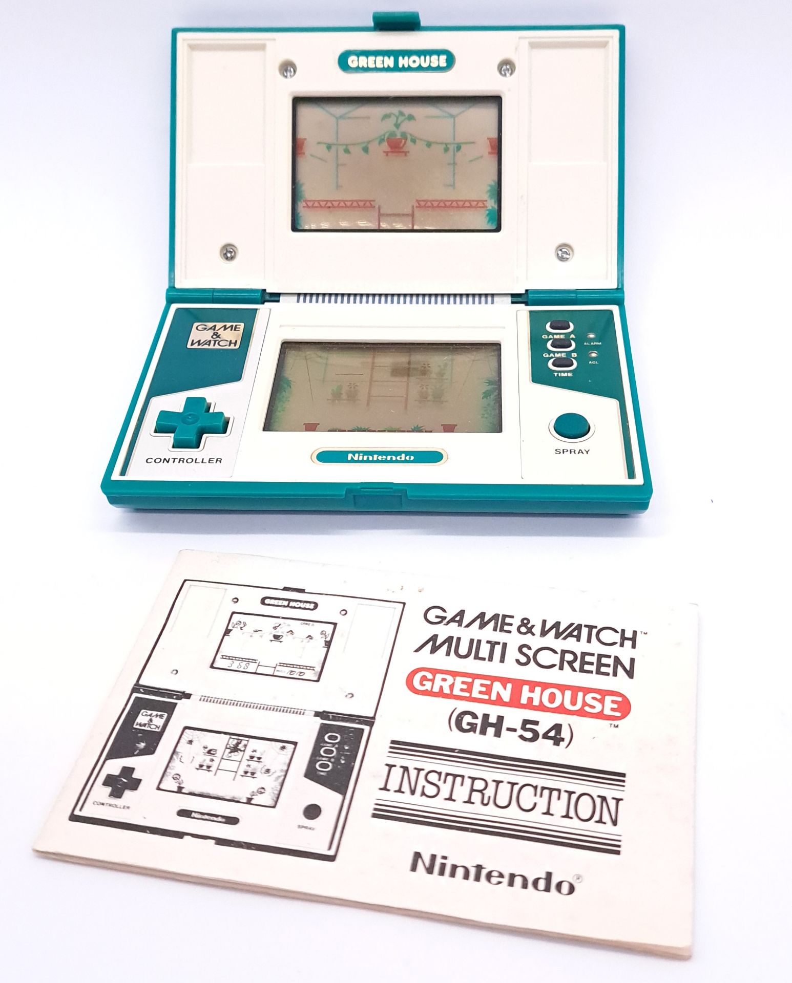 Vintage/Retro Gaming. Nintendo Game & Watch GH-54 “Green House” - Bild 9 aus 9