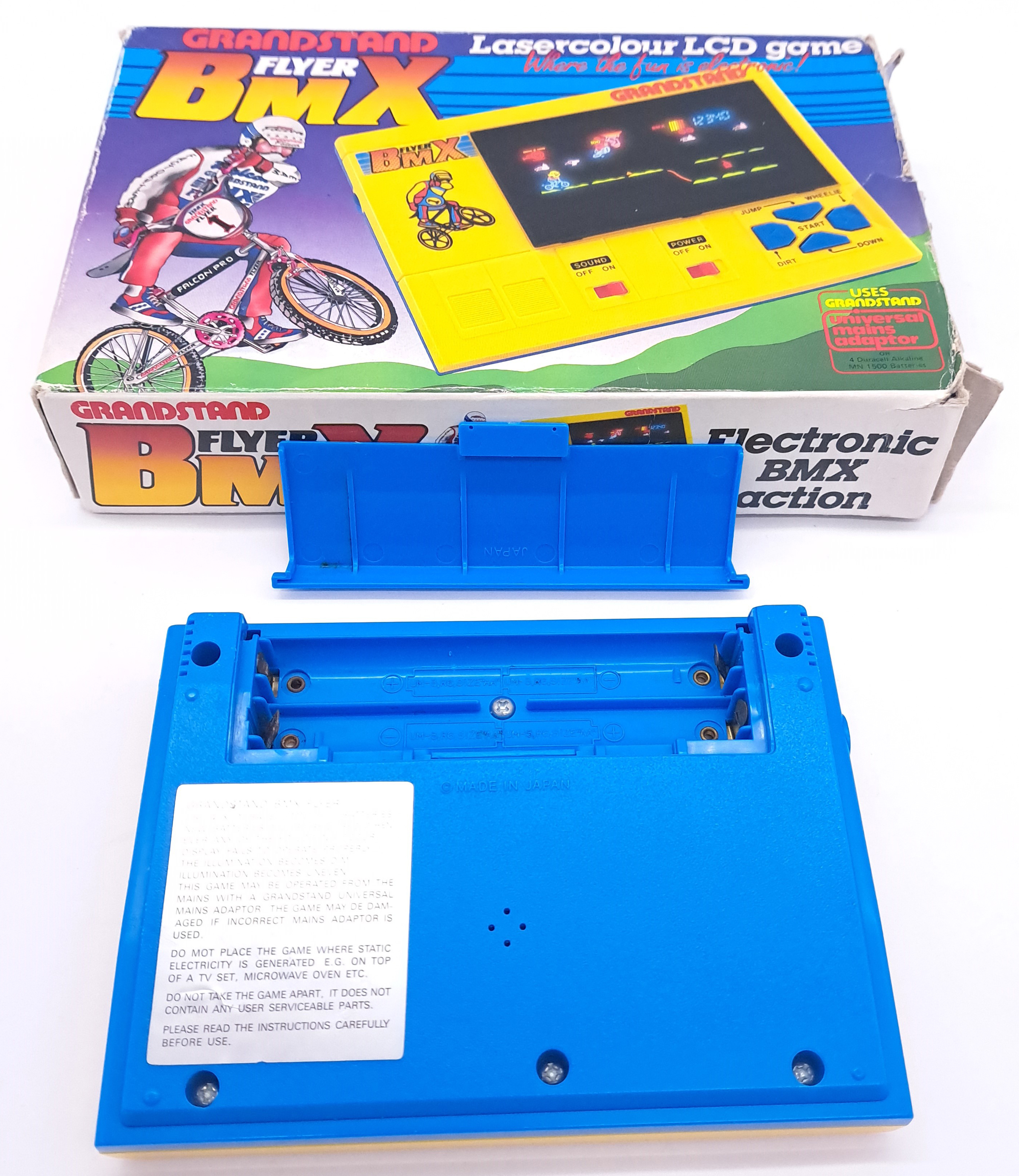 Vintage/Retro Gaming. Grandstand "BMX Flyer" 1983 Handheld  Lasercolour Game Console - Image 6 of 6